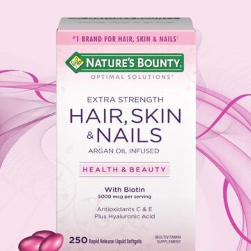Nature's Bounty Hair, Skin and Nails, 250 Softgels | Buy in Nigeria