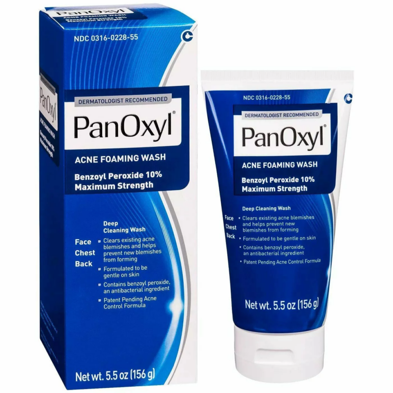 PanOxylÂ® Acne Foaming Wash Benzoyl Peroxide 10% 156g | buy in Nigeria at buybetter.ng