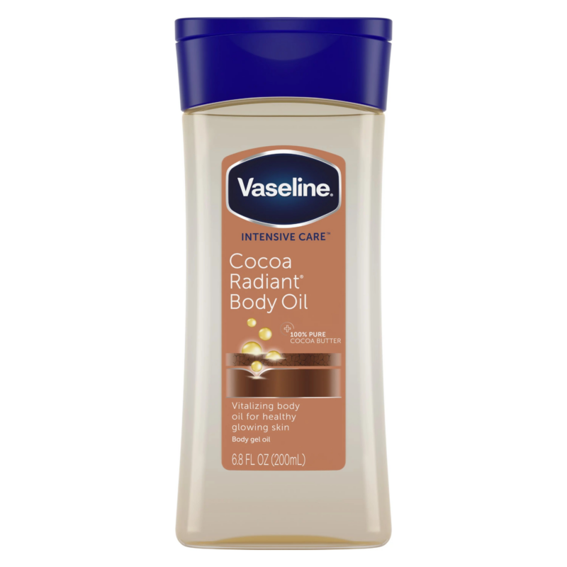 VASELINE Intensive care Cocoa Radiant body oil 200ml | buy in Nigeria at buybetter.ng