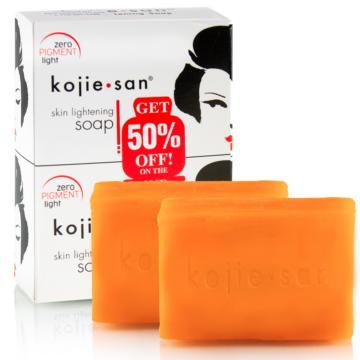 Kojie San Zero Pigment Light Kojic Acid Soap 135g x 2 | buy in Nigeria at buybetter.ng