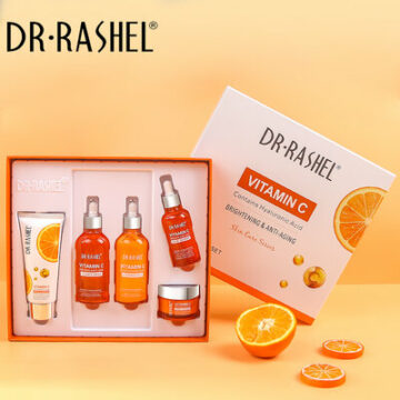 DR RASHEL Vitamin C Skin Care series set ( Pack of 5 Piece ) | Buy in Nigeria