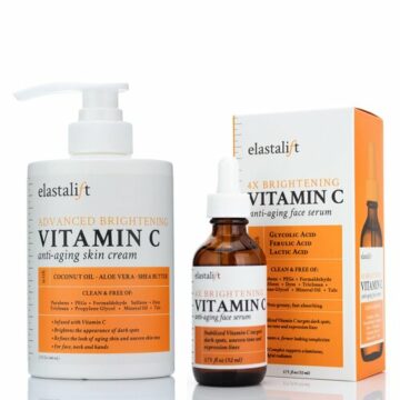 Elastalift Vitamin C Cream Moisturizer Lotion + Serum Set | Buy in Nigeria