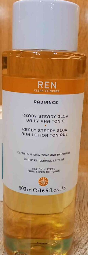 Ren Ready Steady Glow Daily AHA Tonic - 500ML