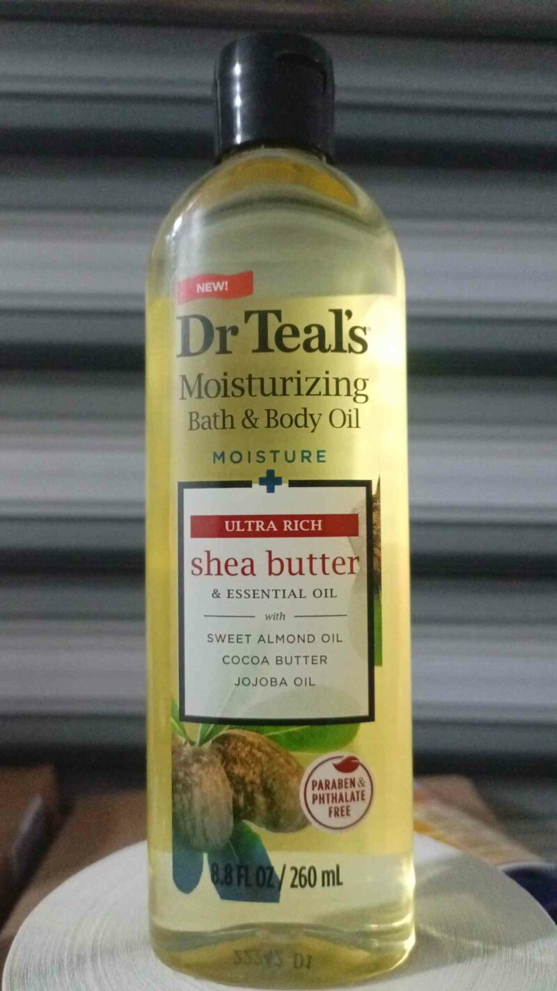 Dr Teals Shea Butter Moisturizing Bath & Body Oil 260ml