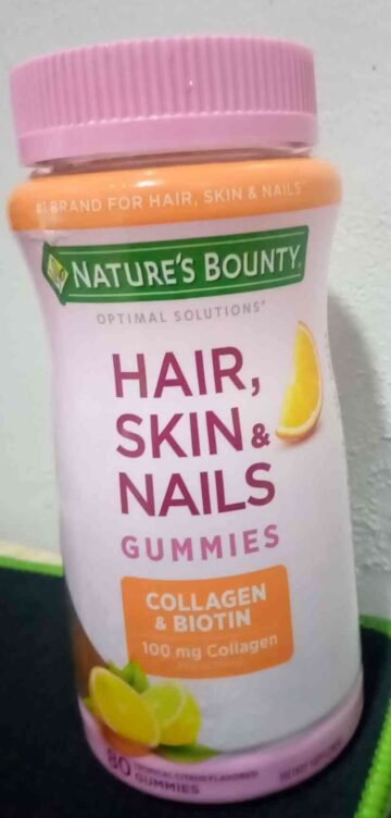 Natures Bounty Hair, Skin & Nails with Biotin and Collagen, 80 Count