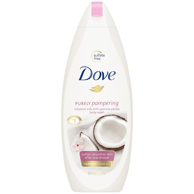 DOVE PURELY PAMPERING (coconut milk and jasmine petals) body wash | buy in Nigeria at buybetter.ng