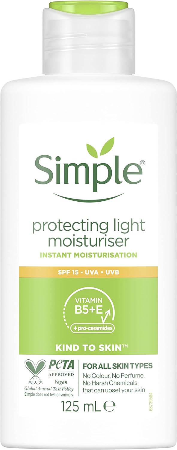 Simple Protecting Light Moisturiser SPF 15- UVB 125ml |Buy at buybetter.ng