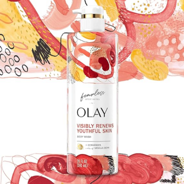 OLAY FEARLESS (visibly renews youthful skin) body wash 591ml. | buy in Nigeria at buybetter.ng