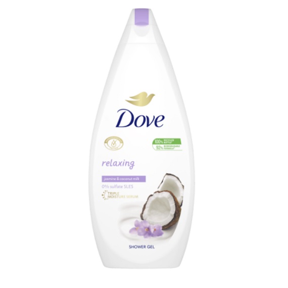 Dove Relaxing jasmine & Coconut milk 750ml|Buy at buybetter.ng