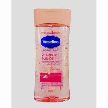 VASELINE Intensive Care Vitamin B3 Body Oil 200ml|Buy at buybetter.ng