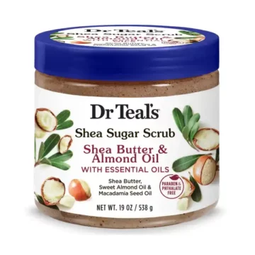 Dr Teal's Shea Sugar Body Scrub with Shea Butter and Almond Oil | Buy at Buybetter.ng