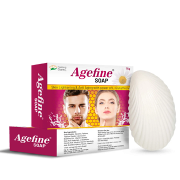 AGEFINE SOAP (Skin lightening & Anti-aging with Glutathione) 75g | buy in Nigeria at buybetter.ng