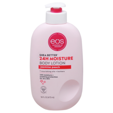 EOS Shea Butter 24H Moisture (Jasmine Peach) Lotion 473ml | buy in Nigeria at buybetter.ng