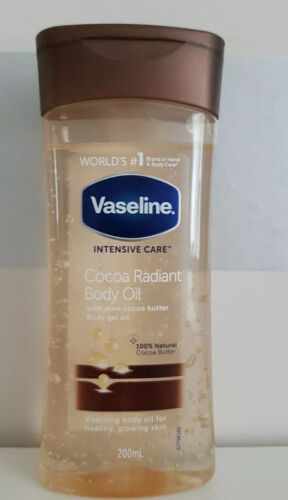 VASELINE Intensive care Cocoa Radiant body oil 200ml (Poland) |Buy at buybetter.ng