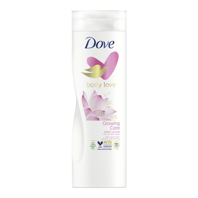 DOVE- Body love (Glowing Care) body lotion 400ml | buy in Nigeria at buybetter.ng