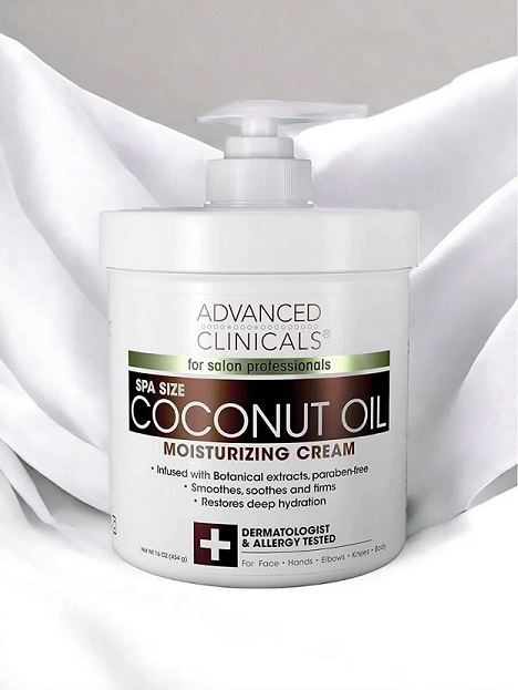 Advanced Clinicals Coconut Oil Cream 16oz | Buy at buybetter.ng