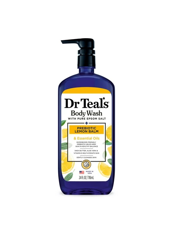 Dr Teals- (prebiotic lemon balm) body wash 710ml | buy in Nigeria at buybetter.ng